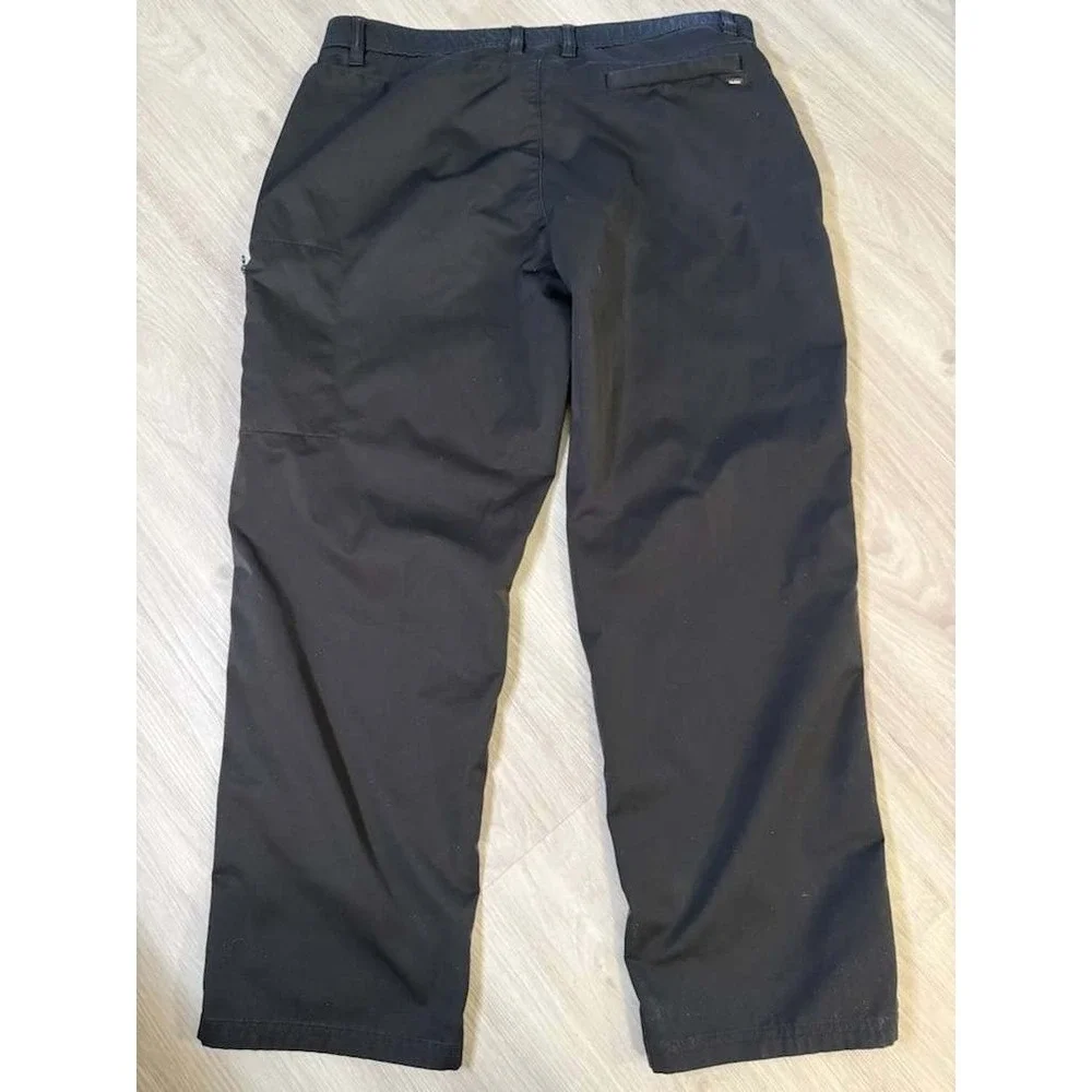 Hurley Jet Set Tech Pant Mens Black Straight Leg Casual Travel Size 40x30